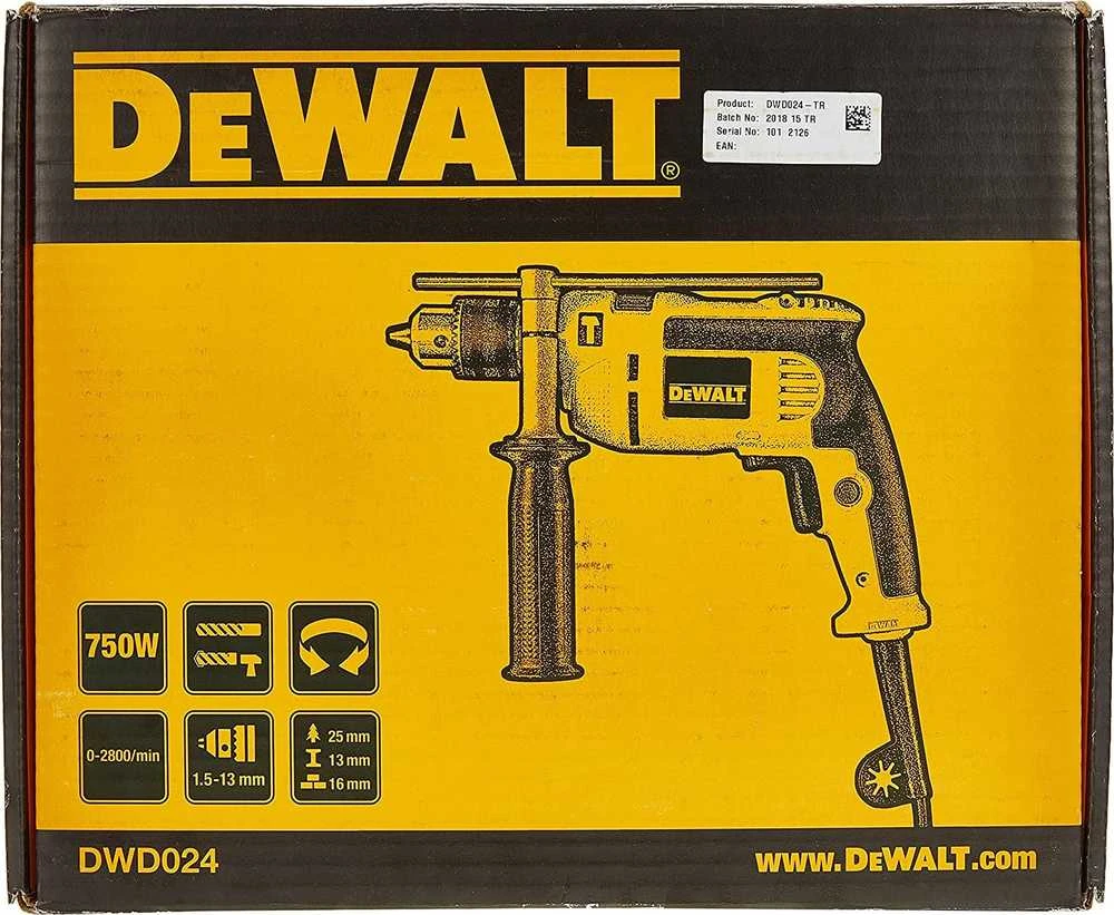Gręžtuvas Dewalt DWD024 650W smūginis