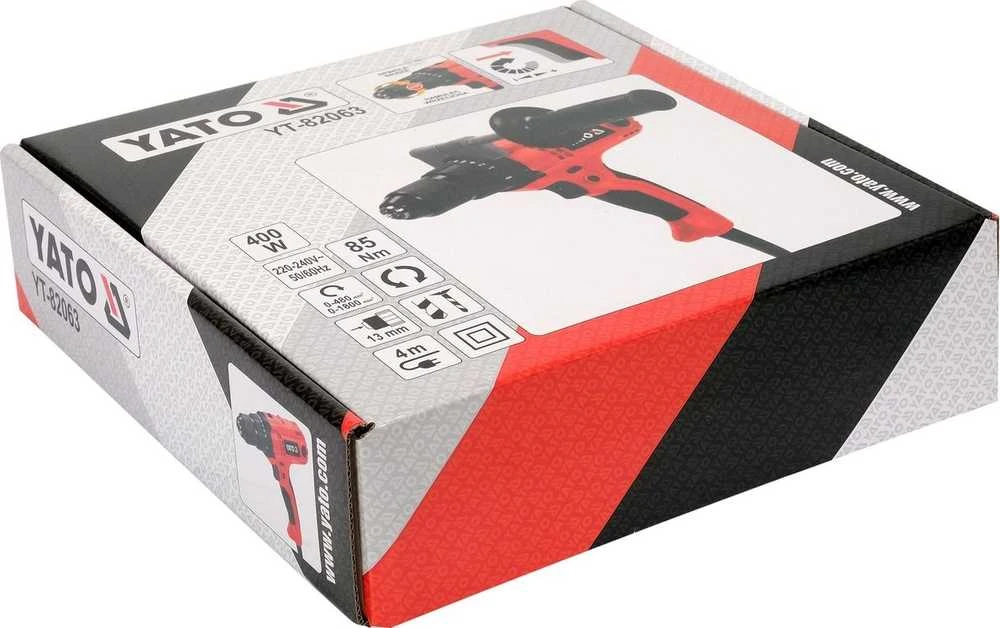 YATO elektrinis suktuvas gręžtuvas 13mm 85Nm YT-82063