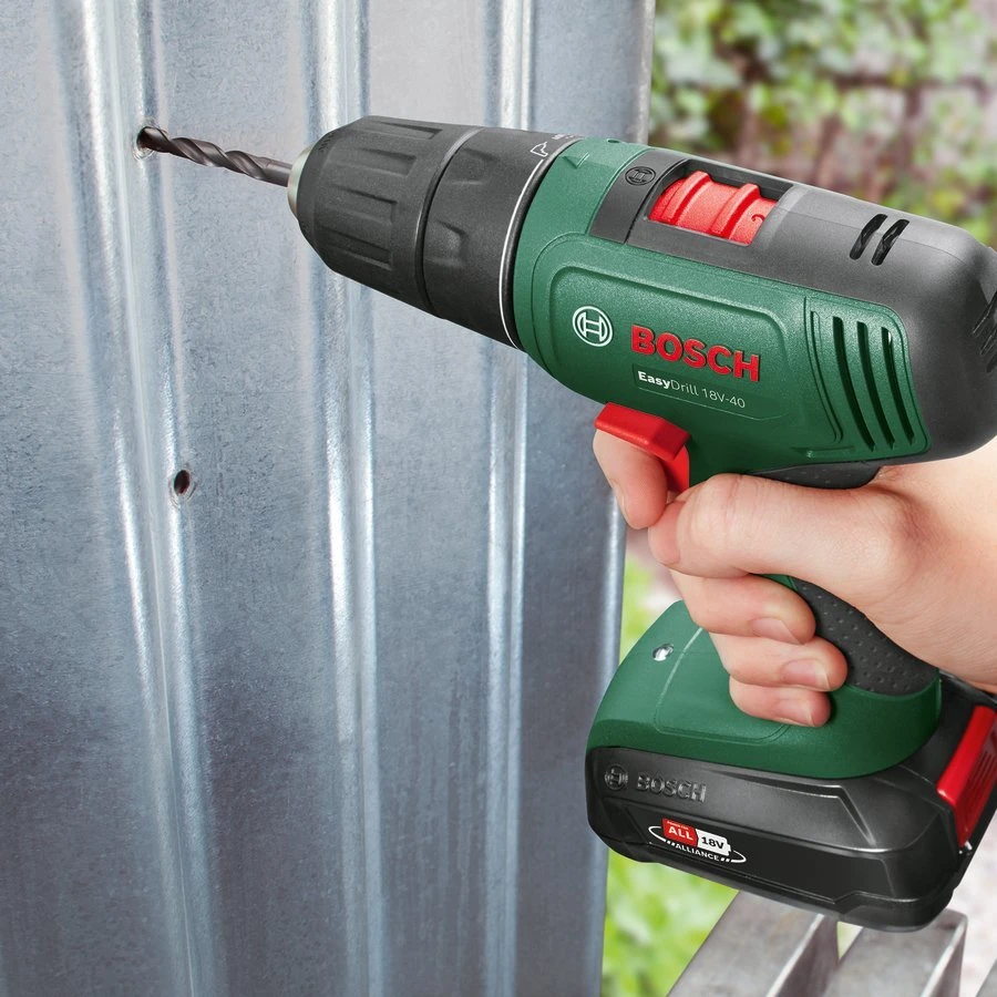 Bosch Easydrill 18V-40 be akumuliatoriaus ir kroviklio Akum.suktuvas