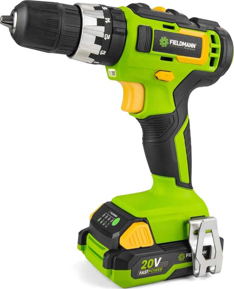 Fieldmann gręžtuvas FDUV 70115-A 20 V 1 x 2 Ah baterija