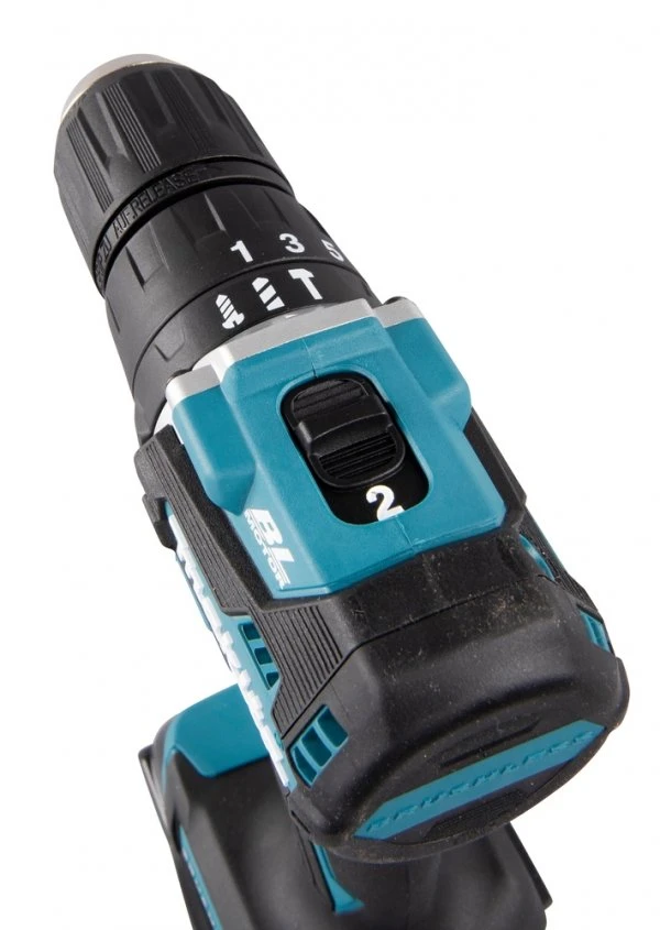 MAKITA akumuliatorinis smūginis suktuvas gręžtuvas DHP487RAJ 18V 40/25Nm 2x2,0Ah