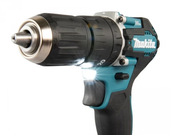 MAKITA akumuliatorinis smūginis suktuvas gręžtuvas DHP487RAJ 18V 40/25Nm 2x2,0Ah