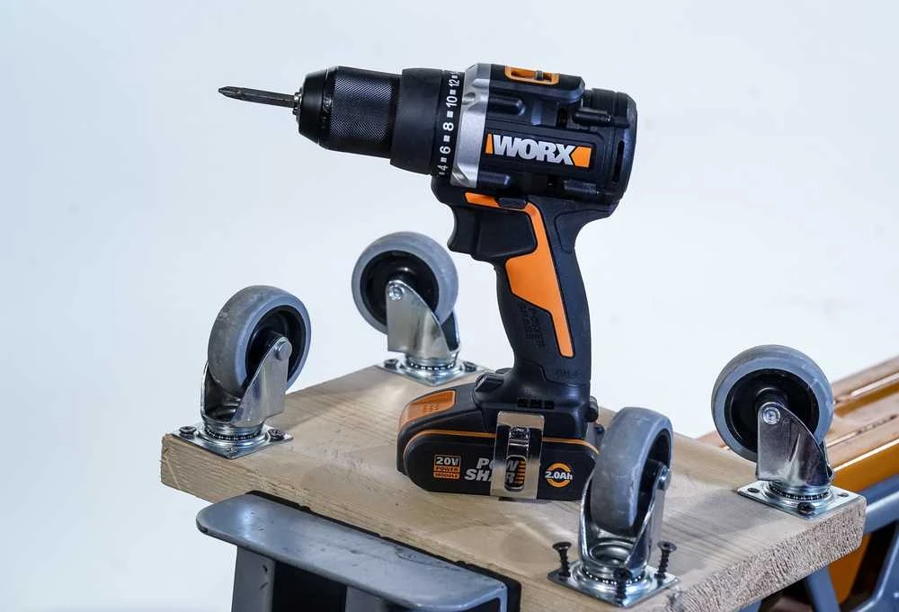 Akumuliatorinis suktuvas-gręžtuvas Worx WX102; 20 V; 2x2,0 Ah akum.