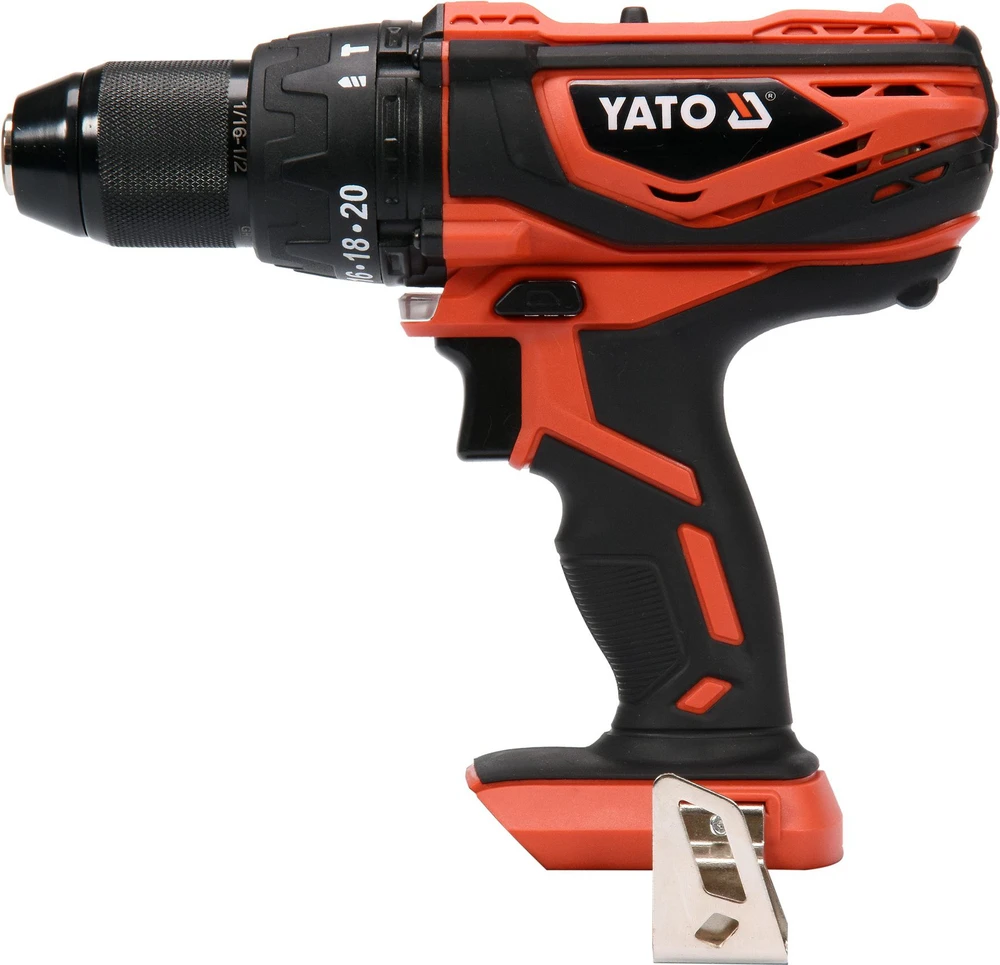 Yato smūginis suktuvas - gręžtuvas YT-82787, 18V, 40Nm, be akumuliatoriaus ir kroviklio