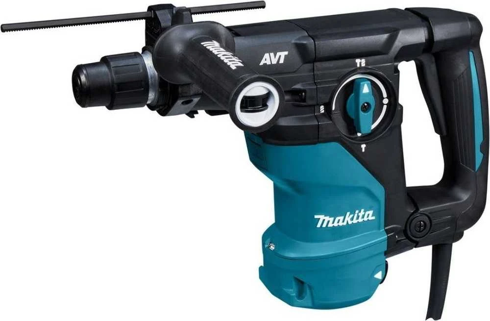MAKITA SDS-PLUS 1050W GRĘŽIMO IR PRIVERIMO KJŪKAS 3.9J AVT LED + LAIKIKLIS + DX11 HR3012FCWJ
