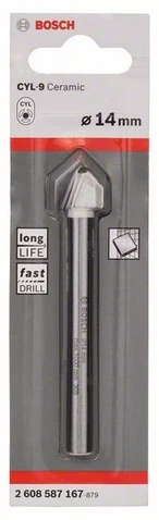 Bosch Grąžtas plytelėms CYL-9 14x90 mm, 1 vnt.