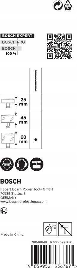 Bosch Centravimo grąžtas PCPlus HSS-Co Ø 7,15x105 mm