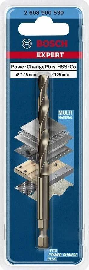 Bosch Centravimo grąžtas PCPlus HSS-Co Ø 7,15x105 mm