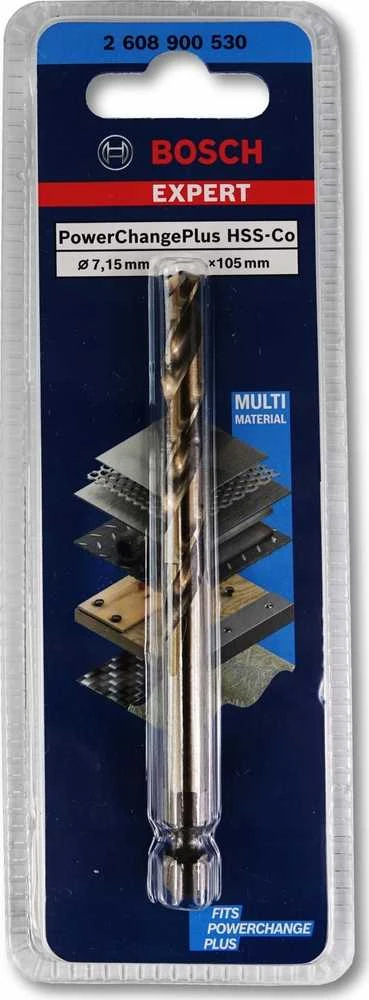 Bosch Centravimo grąžtas PCPlus HSS-Co Ø 7,15x105 mm