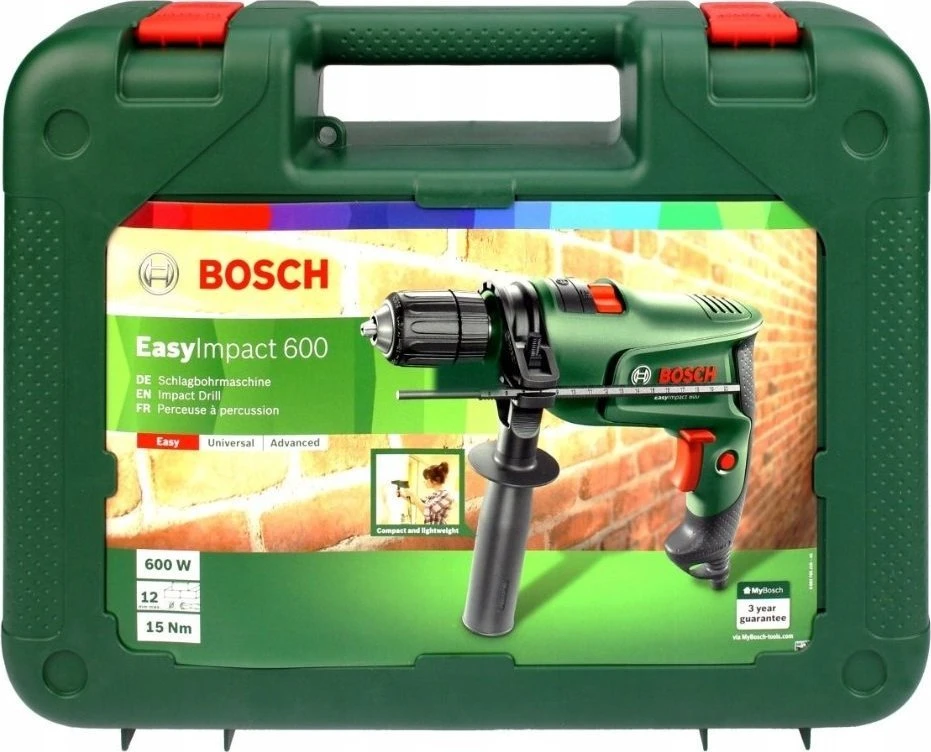 Bosch EasyImpact 600 Smūginis gręžtuvas