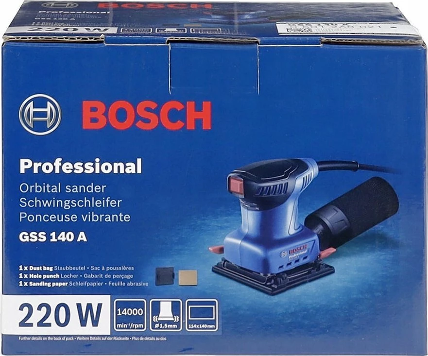 Vibracinis šlifuoklis Bosch GSS 140 A Professional | 06012A8021