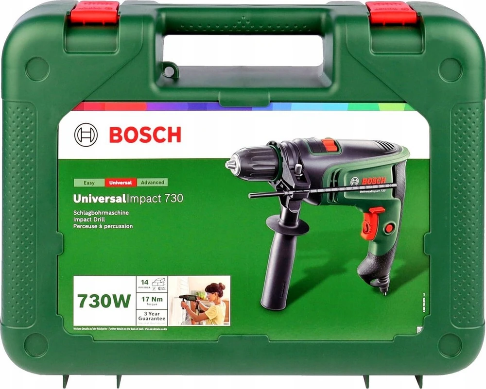Bosch UniversalImpact 730 Smūginis gręžtuvas