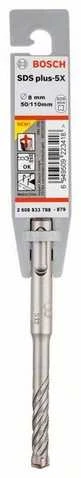 Bosch SDS-plus-5X grąžtas 8x50x110 ,mm 1 vnt.