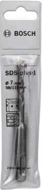 BOSCH SDS PLUS grąžtas 7 x 110mm PLUS-1