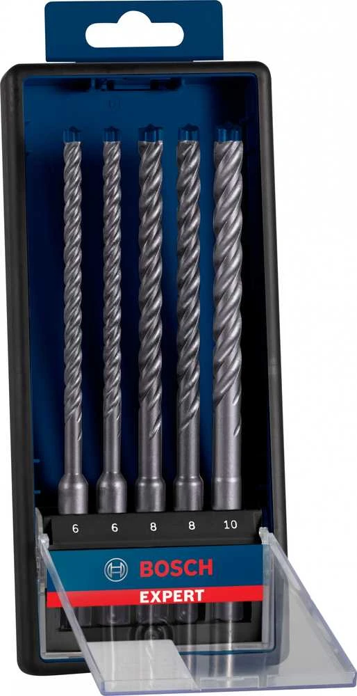 Grąžtas Bosch SDS plus-7X gražtu komp Robust Line 6/6/8/8/10 mm