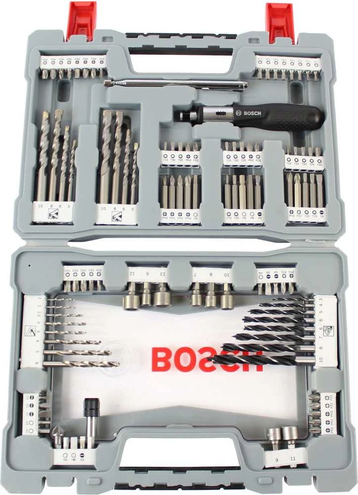 BOSCH  sukimo antgalių ir grąžtų rinkinys Premium X-line 105 vnt. 2608P00236
