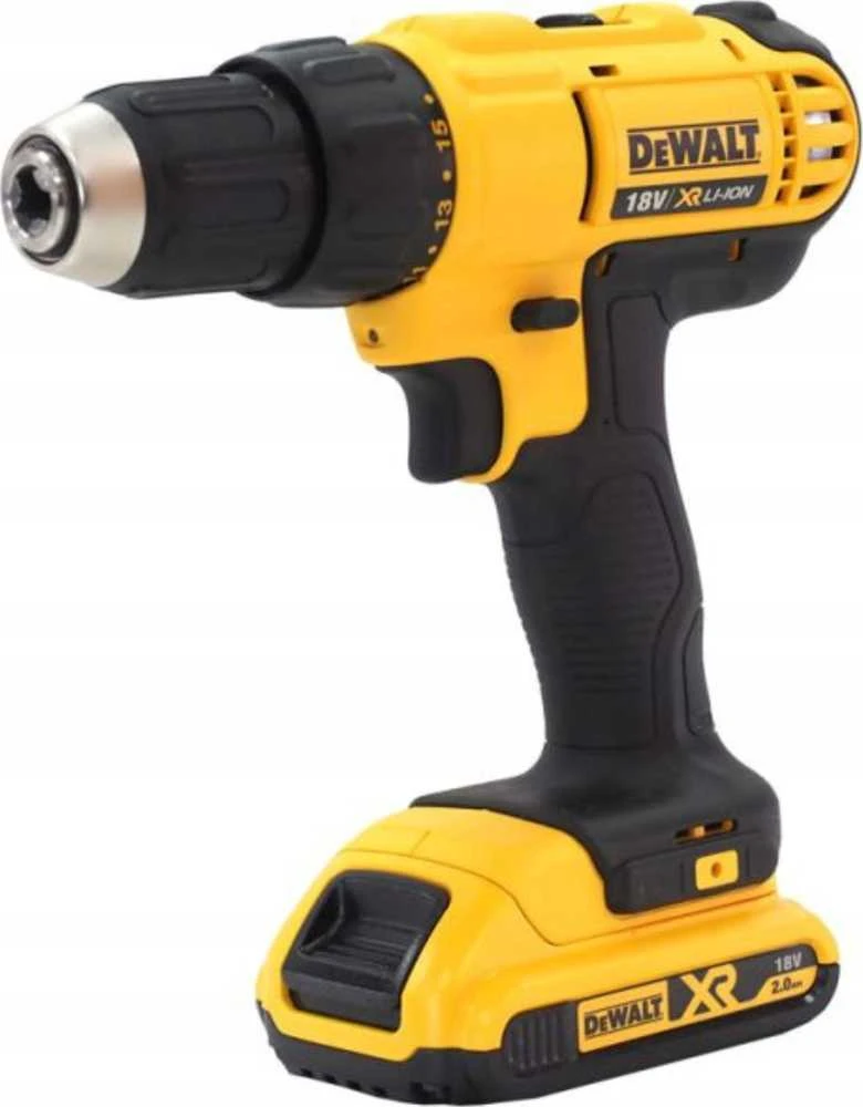 DEWALT suktuvas gręžtuvas DCD771D2,18V, 2x2.0Ah + lagaminas