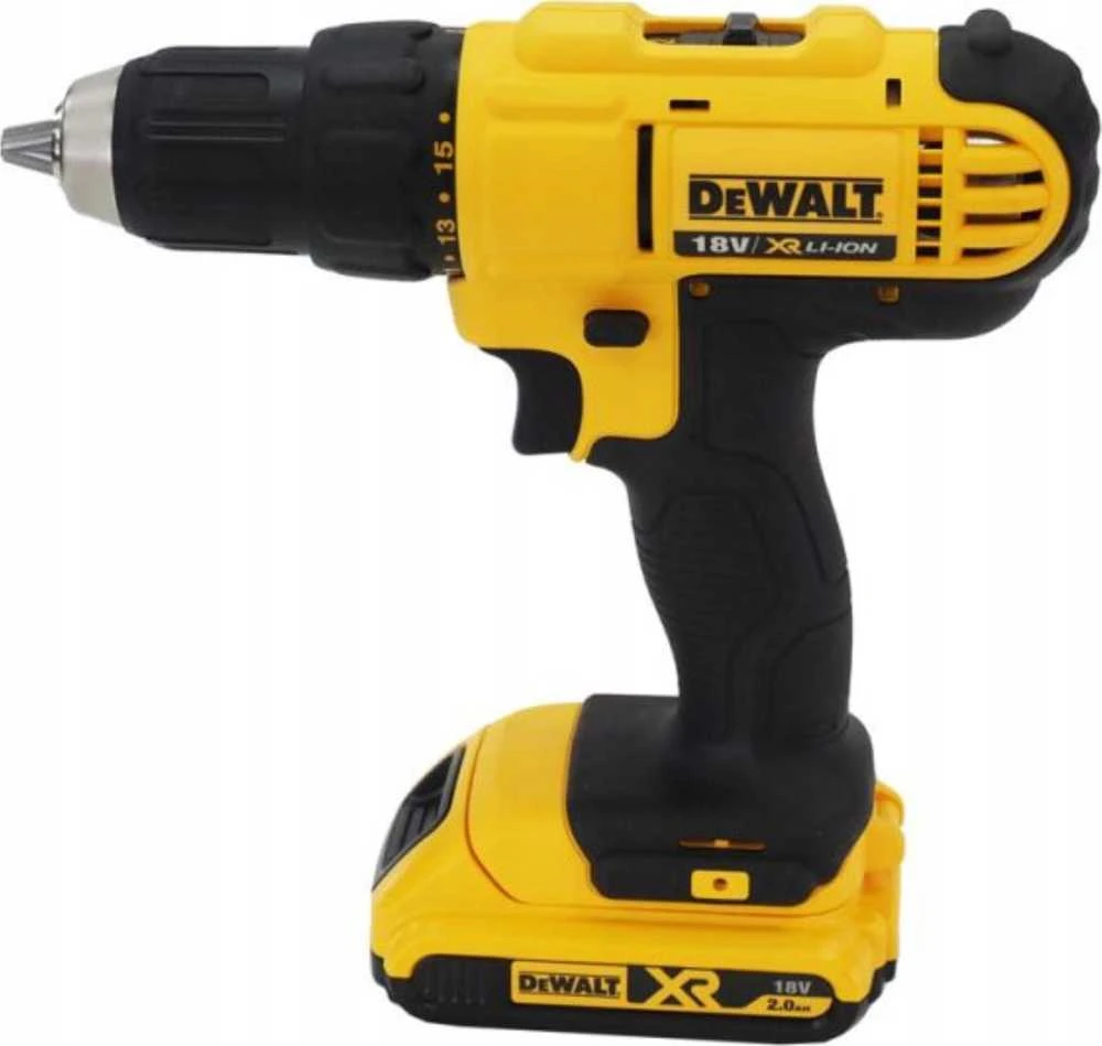 DEWALT suktuvas gręžtuvas DCD771D2,18V, 2x2.0Ah + lagaminas