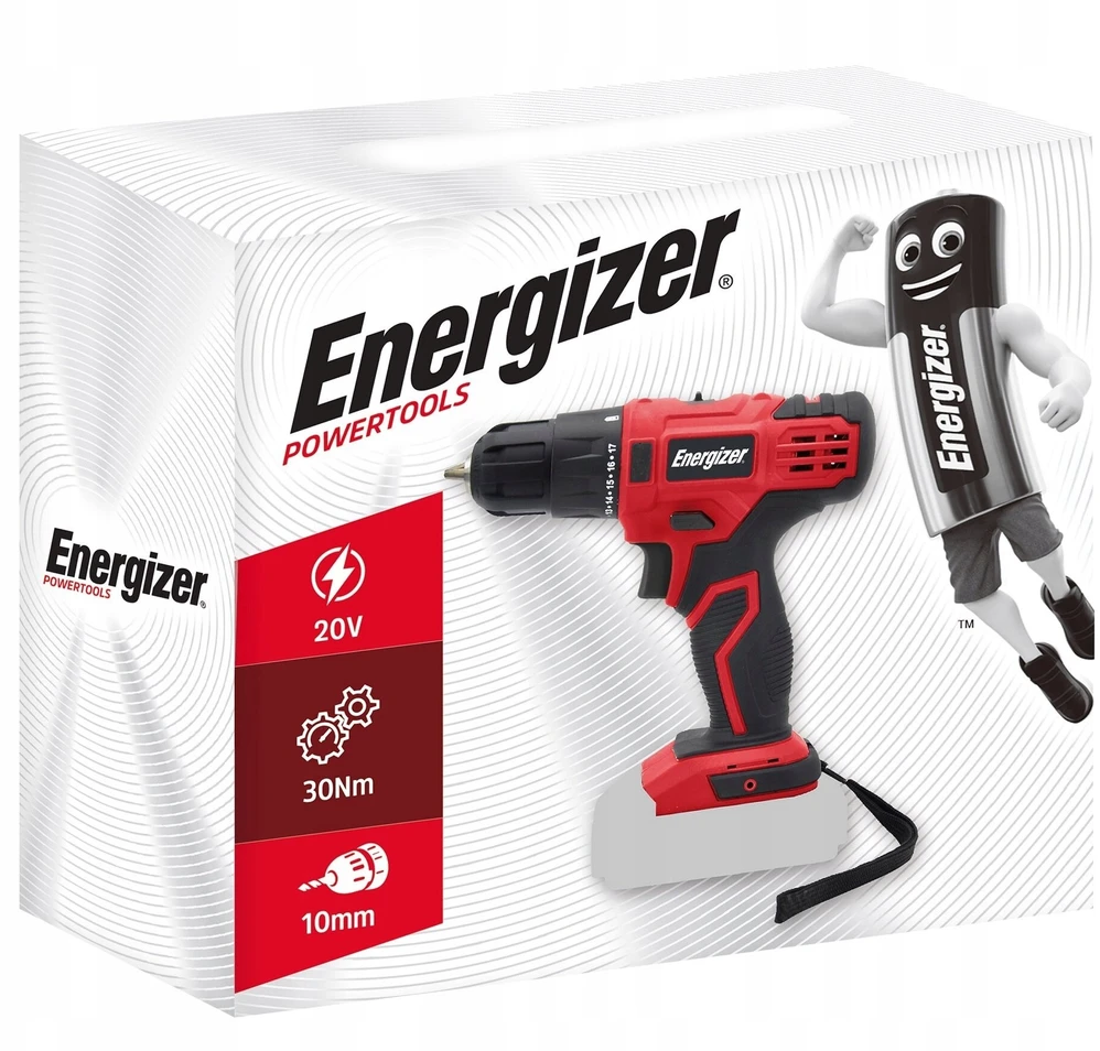 Energizer 3DR023 be akumuliatoriaus ir kroviklio