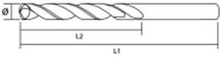 Wiertło Grąžtas metalui Graphite 57H154, 10 mm