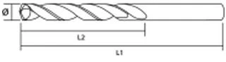 Wiertło Grąžtas metalui Graphite 57H144, 7,5 mm