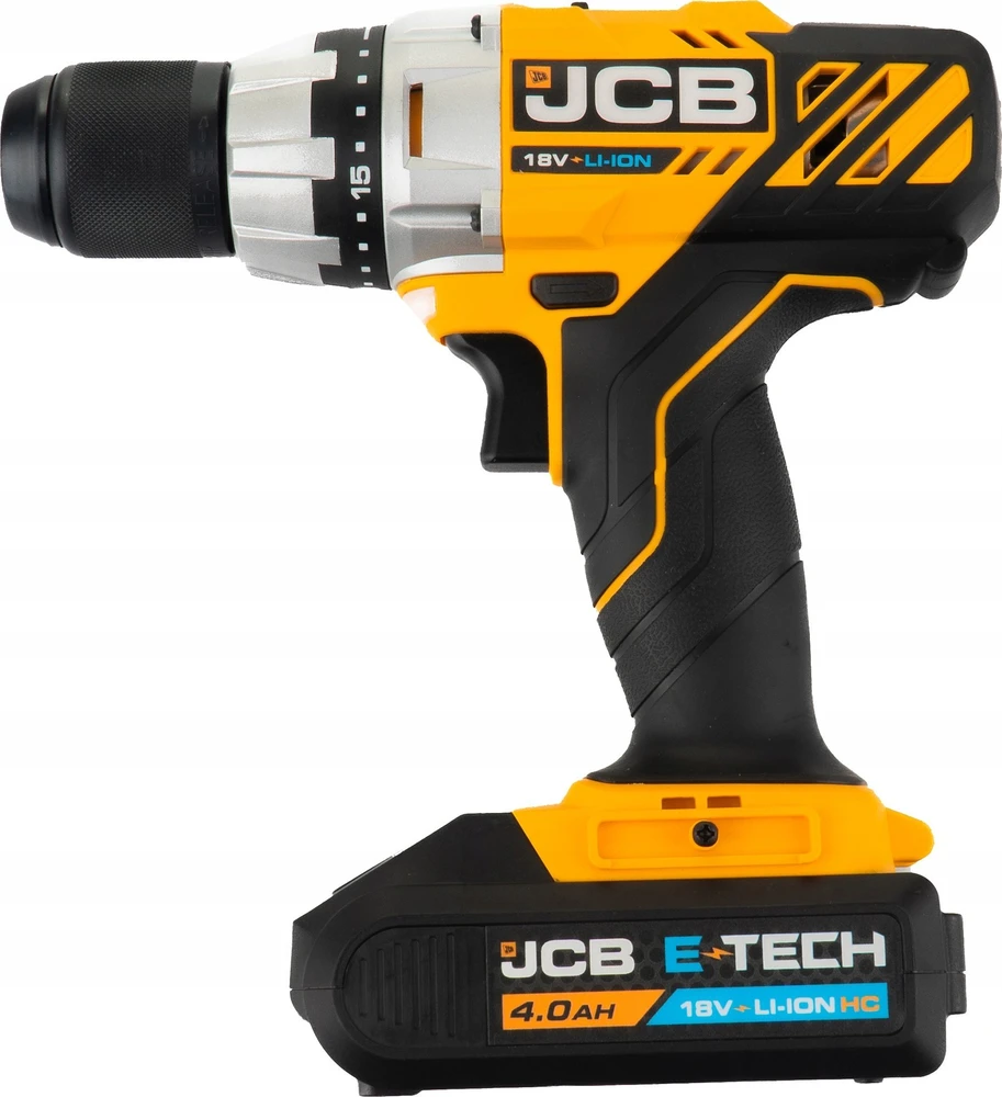 Gręžtuvas JCB Gręžtuvas akumuliatorinė 18V 45Nm (be akumuliatoriaus ir kroviklio)