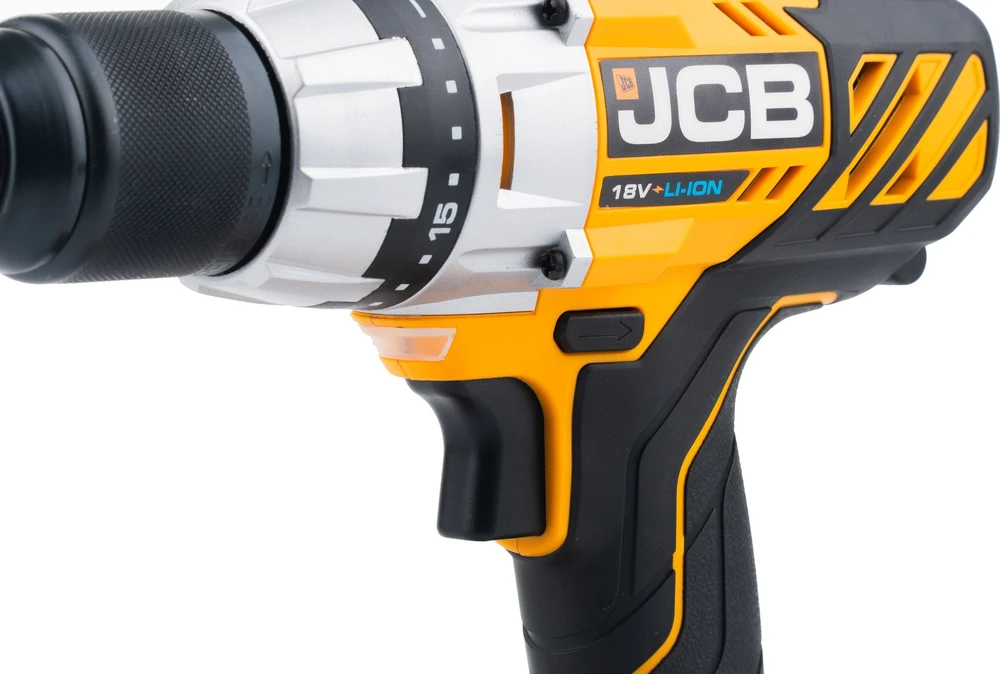 Gręžtuvas JCB Gręžtuvas akumuliatorinė 18V 45Nm (be akumuliatoriaus ir kroviklio)