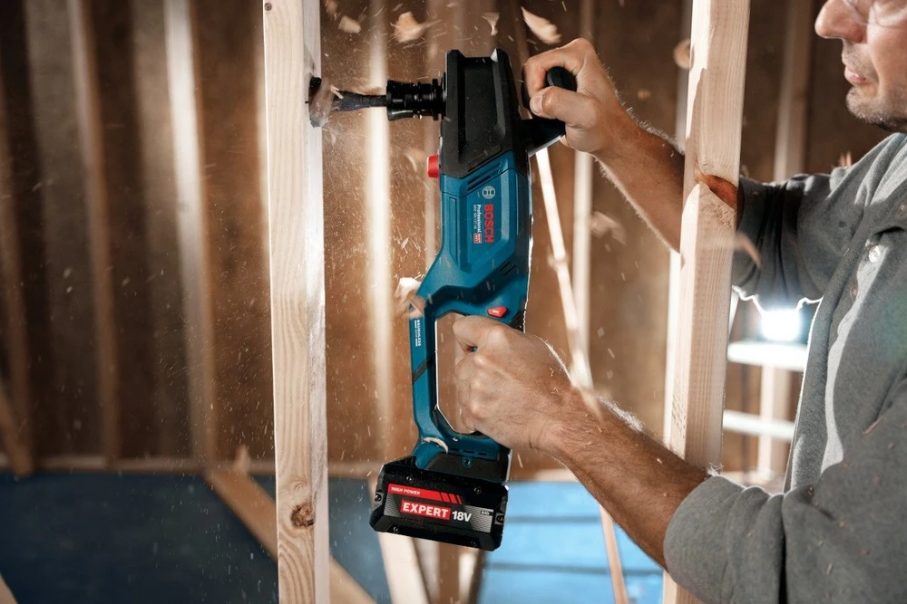 Akumuliatorinis kampinis gręžtuvas Bosch GRD 18V-127 HX Solo,CT