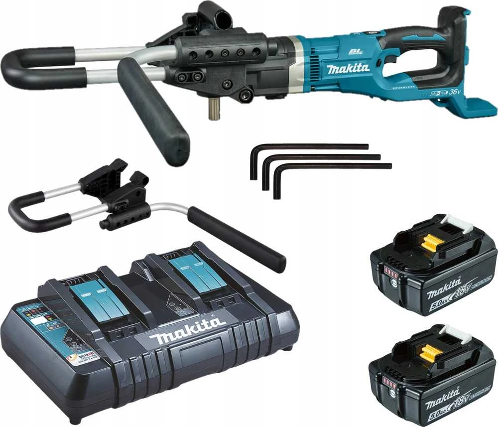 Gręžtuvas Makita MAKITA WIERTNICA GLEBOWA 2x18V DDG461PT2 2x5,0Ah
