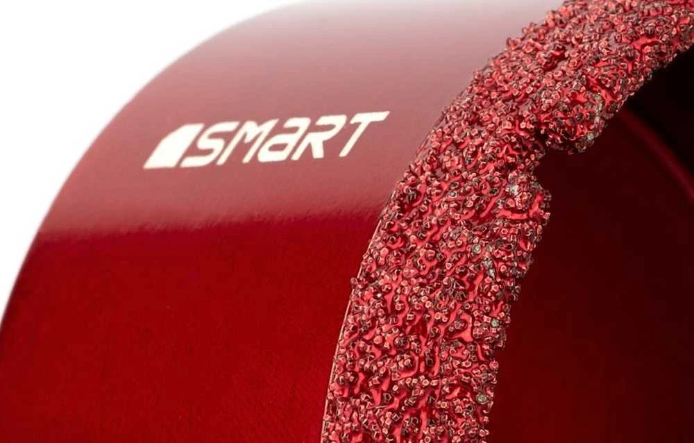 Grąžtas 82 mm deimantinis pjūklas sausam gręžimui kampiniu šlifuokliu, M14 sriegis, 365 SMART [SM-25-820]