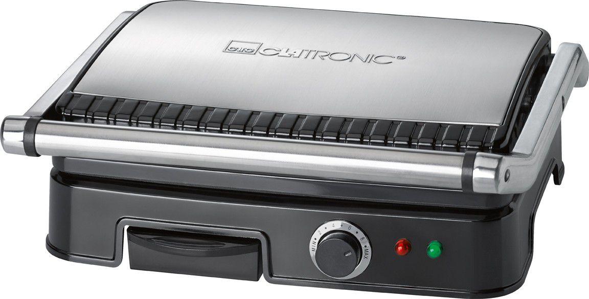 Elektrinis grilius Clatronic KG 3487, 2000W, Pilkos spalvos