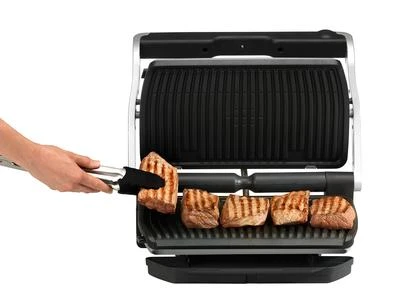 Elektrinis grilis Tefal OptiGrill+ XL, juodas (GC722834)
