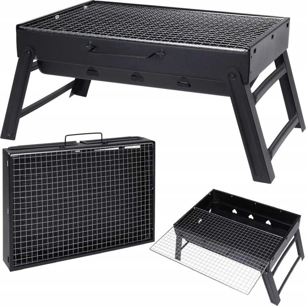 Oem Folding camping garden grill RC-K-933 juodas
