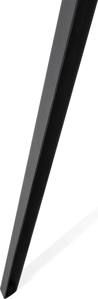 Beliani Grindinis šviestuvas STILETTO metalinis pilkas