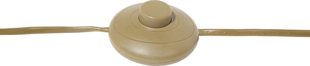 Beliani Pastatomas šviestuvas SEVERN metalinis auksinis