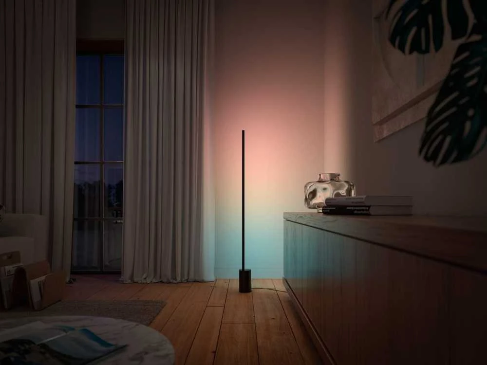 „Philips Hue“ | „Hue Gradient Signe“ toršeras | Juodas | Toršeras