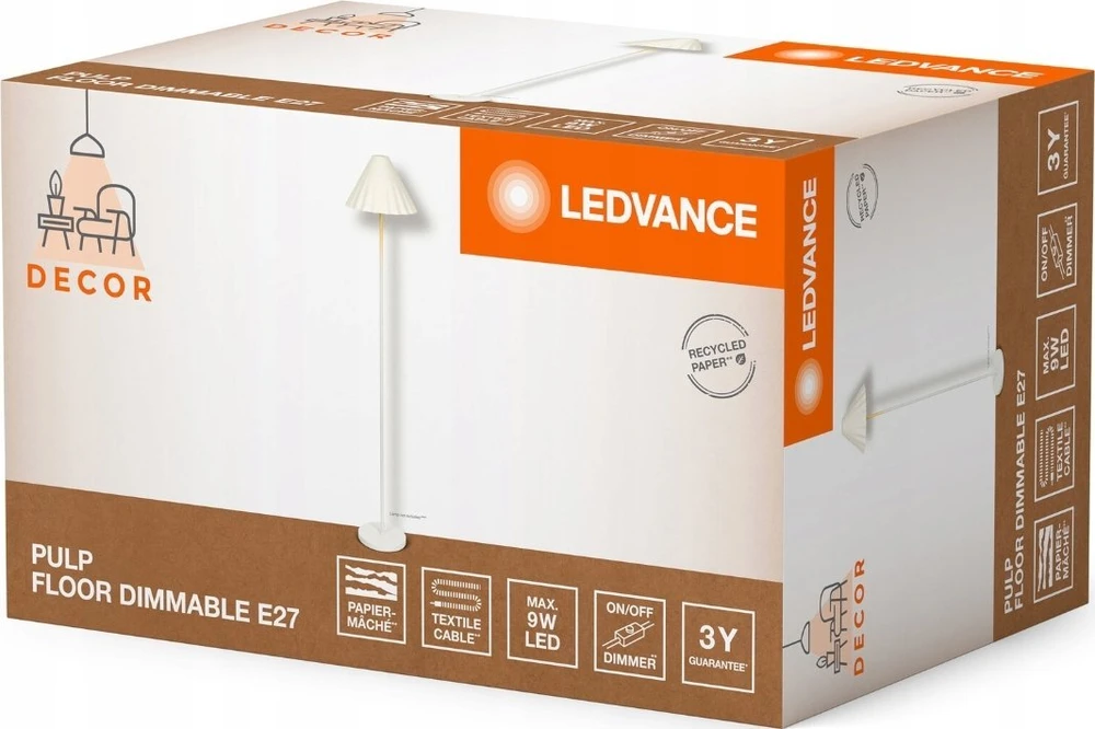 Šviestuvas Ledvance Pupl 4058075837980, E27