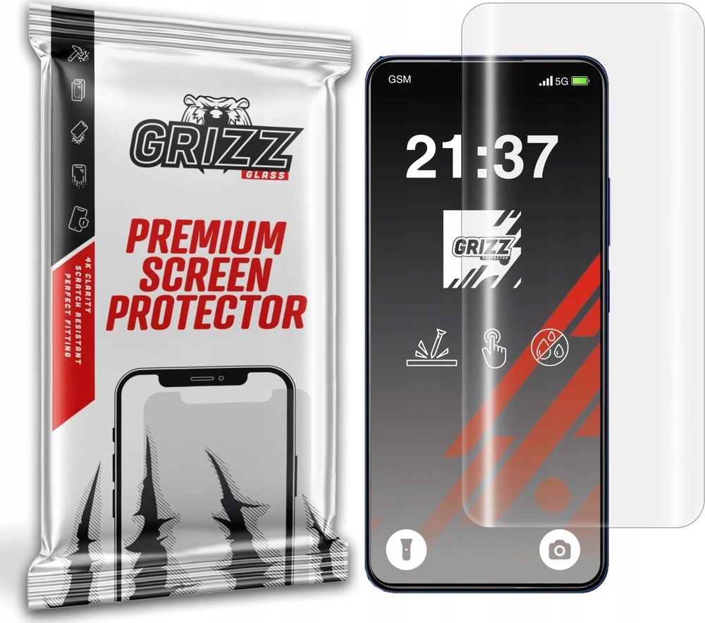 „GrizzGlass“ hidroizoliacinė plėvelė, skirta „Xiaomi Redmi 14C“