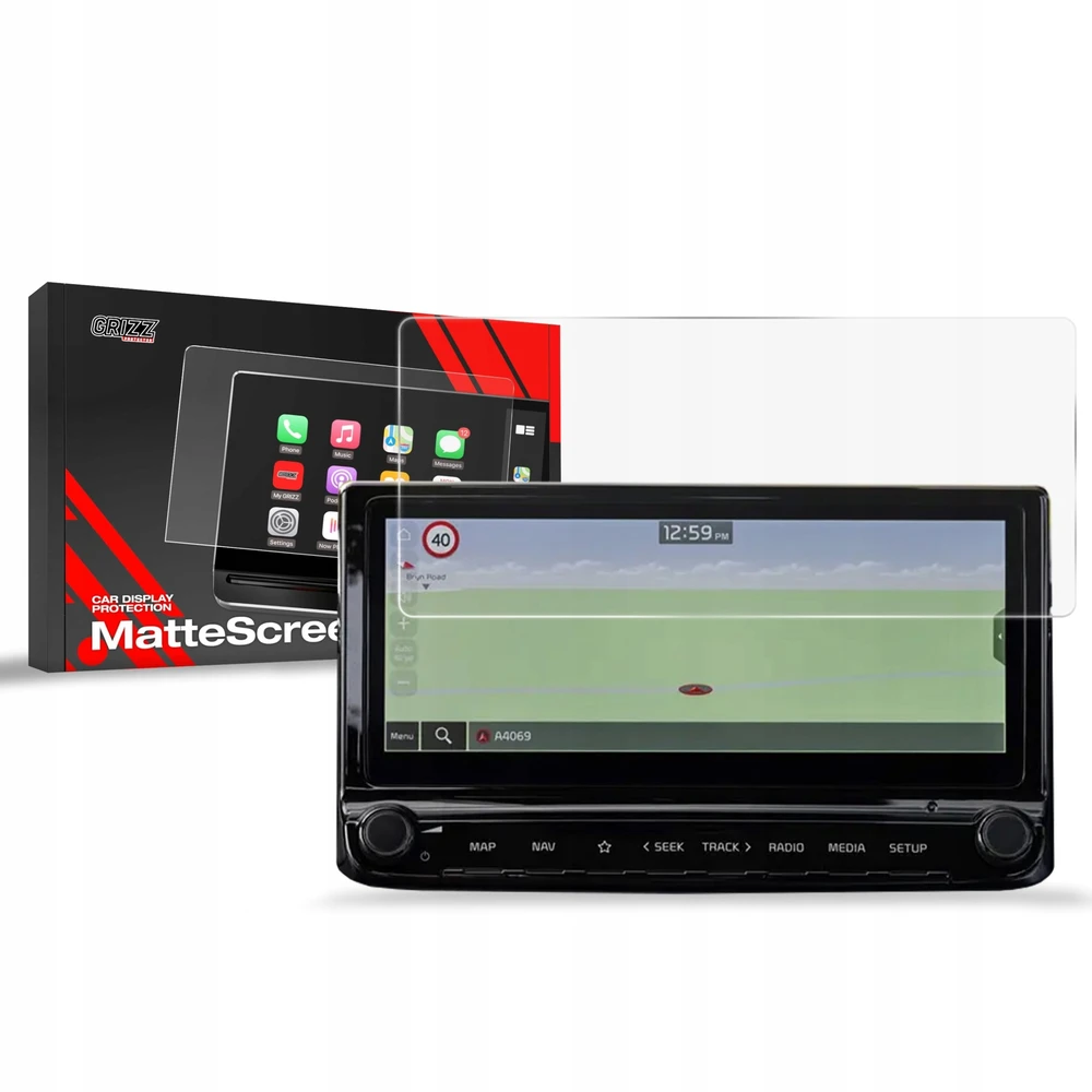 GrizzGlass Matinis plėvelė GrizzGlass CarDisplay Protection, skirta Kia Ceed Kombi 3 (2018-2024)
