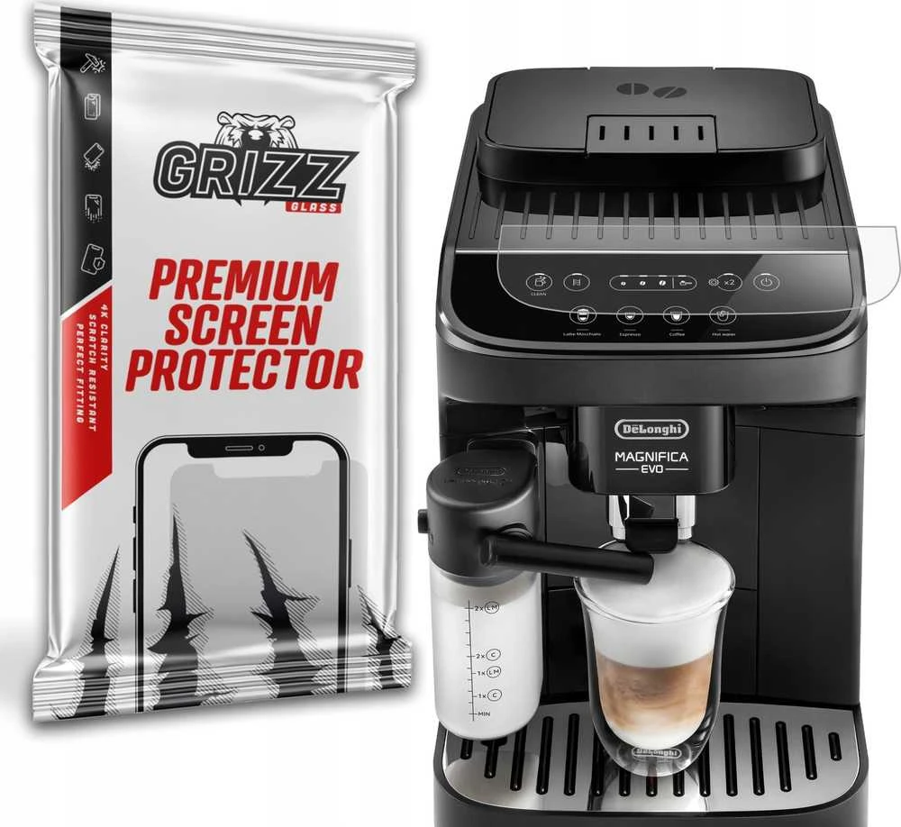 GrizzGlass Matinė apsauginė plėvelė PaperScreen, skirta DeLonghi Magnifica Evo ECAM 290.51.B kavos aparatui