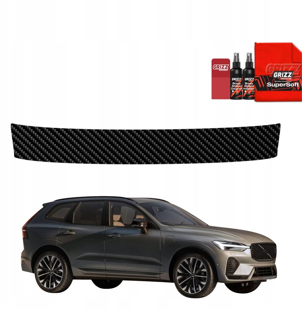 GrizzGlass Plėvelė bagažinės slenksčiui BodyShield Carbon Volvo XC60 (2025-2026)