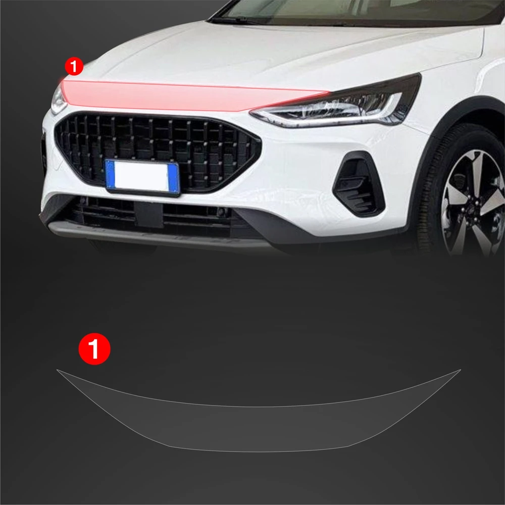 GrizzGlass Apsauginė plėvelė ant kaukės GrizzGlass BodyShield skirtas Ford Focus Active X Kombi Facelift (2021-2025)