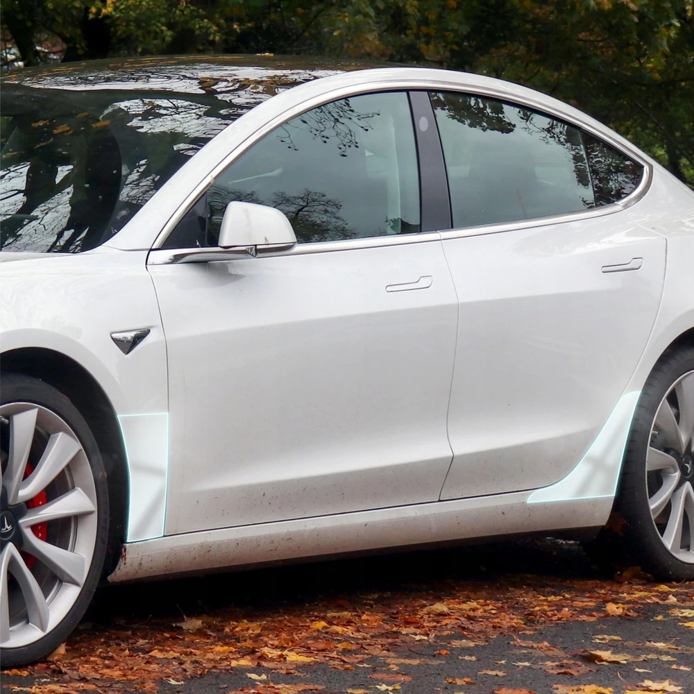 GrizzGlass Apsauginė plėvelė ant sparnų GrizzGlass BodyShield, skirta Skoda Superb 3 Combi (2019-2023) [4w1]