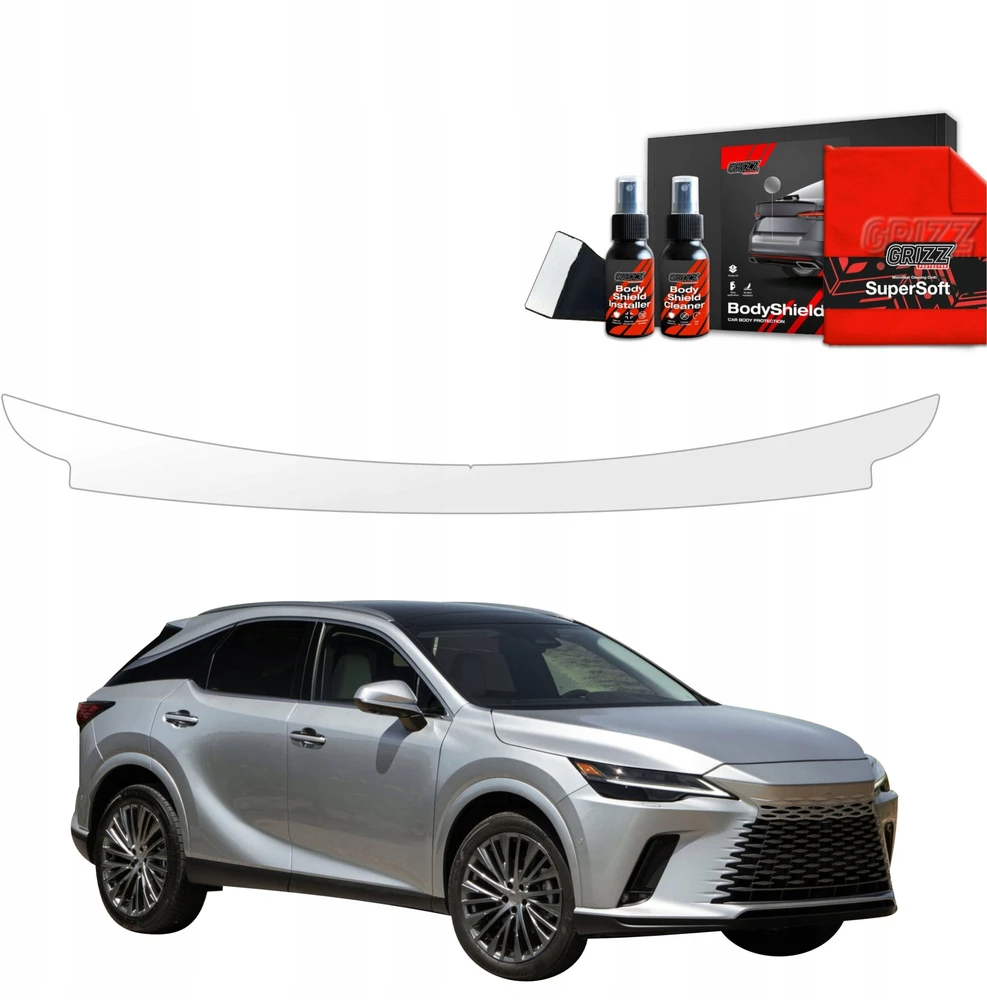 GrizzGlass Apsauginė plėvelė bagažinės slenksčiui GrizzGlass BodyShield, skirta Lexus RX 350h (2022-2025)