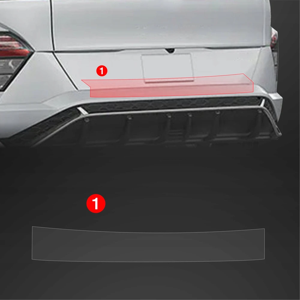 GrizzGlass Apsauginė plėvelė bagažinės slenksčiui GrizzGlass BodyShield, skirta Hyundai Kona N-Line (2023-2025)