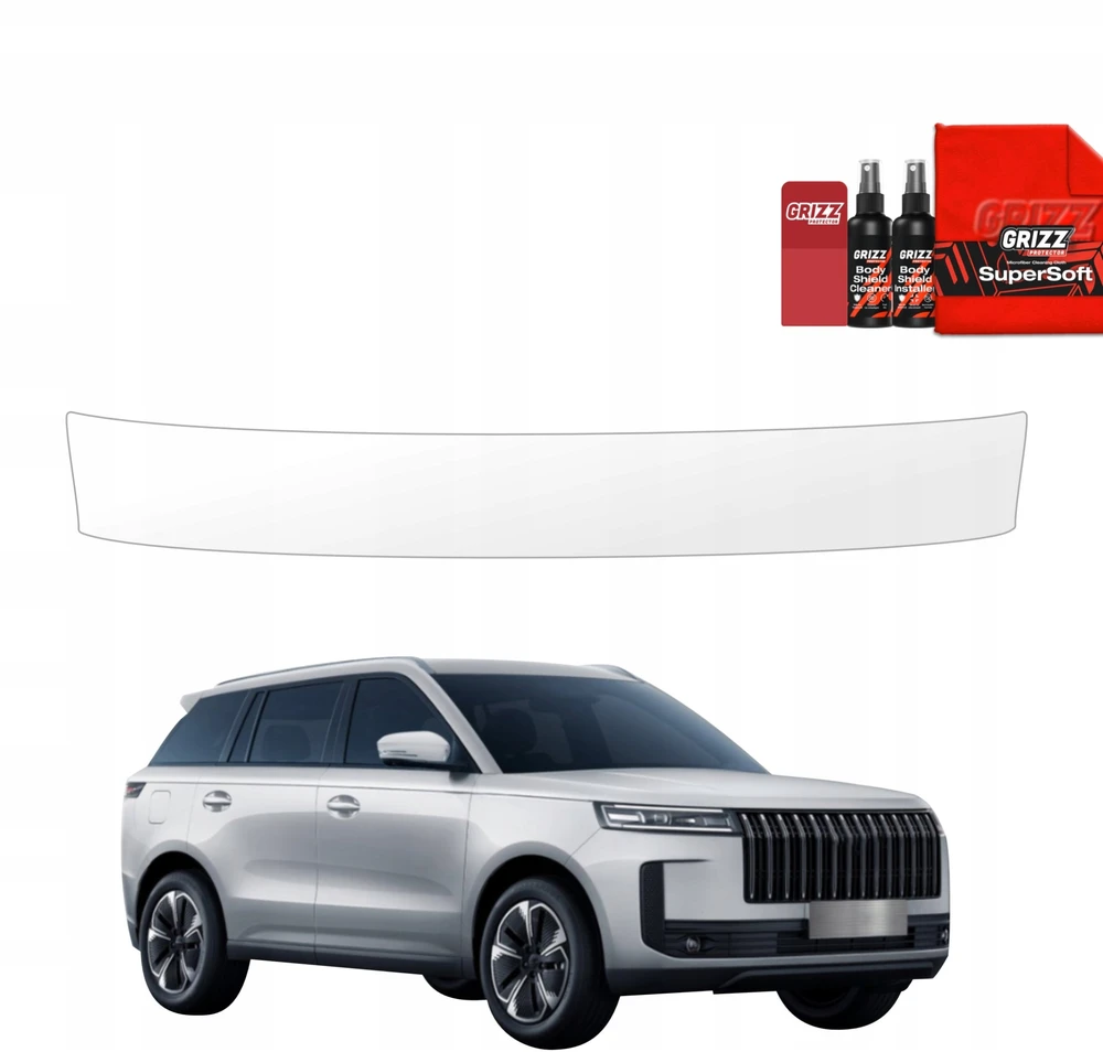 GrizzGlass Apsauginė plėvelė bagažinės slenksčiui GrizzGlass BodyShield, skirta Jaecoo J5 (2025-2026)