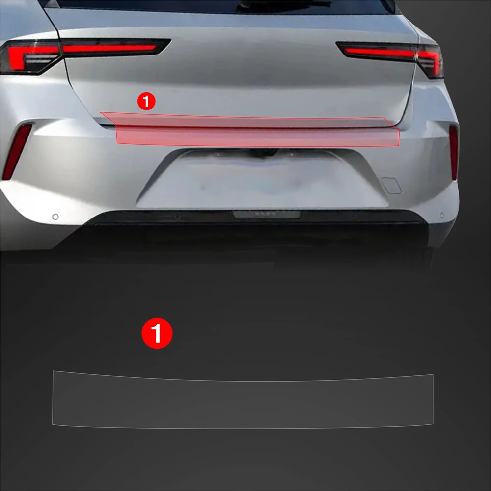 GrizzGlass Apsauginė plėvelė bagažinės slenksčiui GrizzGlass BodyShield skirtas Opel Astra (2021-2024)