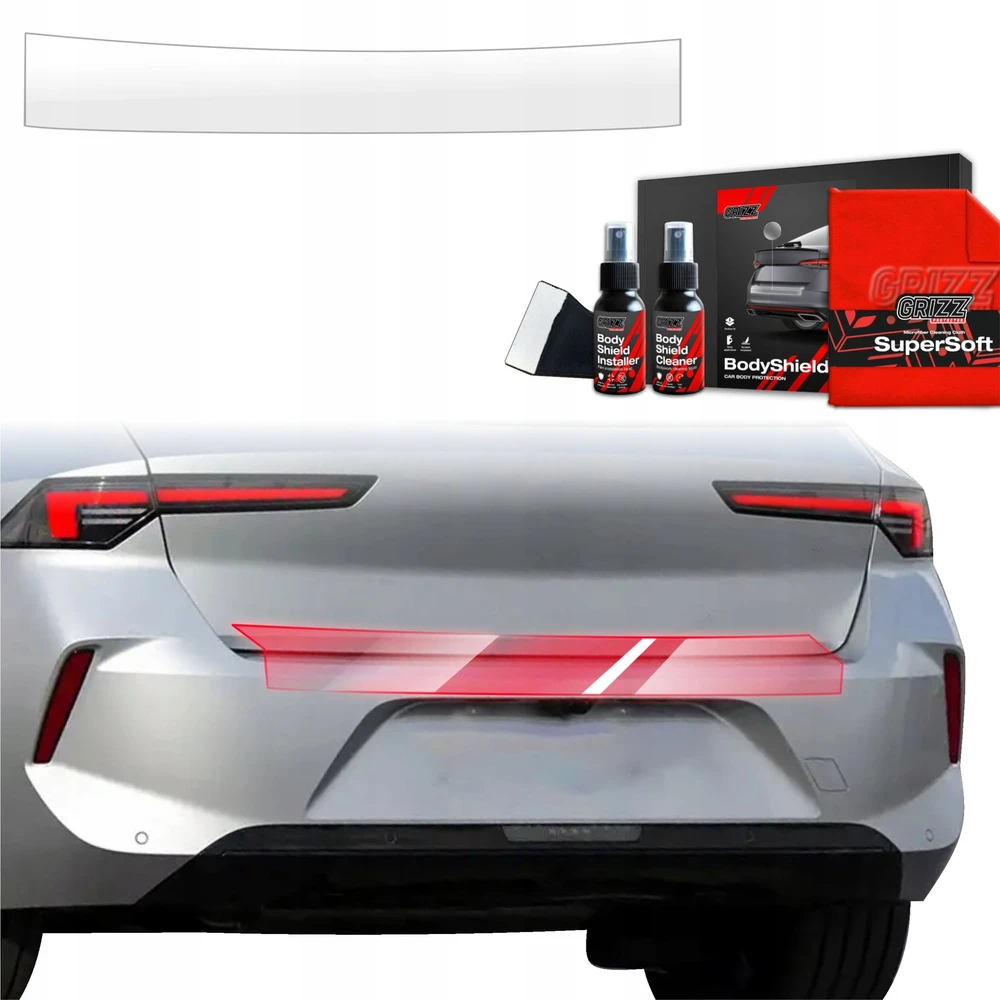 GrizzGlass Apsauginė plėvelė bagažinės slenksčiui GrizzGlass BodyShield skirtas Opel Astra (2021-2024)