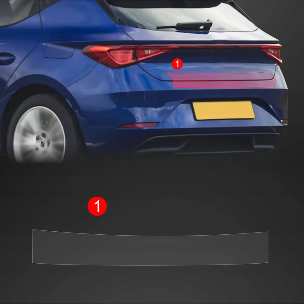 GrizzGlass Apsauginė plėvelė bagažinės slenksčiui GrizzGlass BodyShield, skirta Seat Leon (2024-2025)