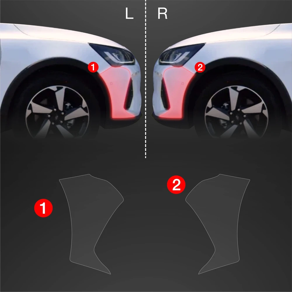 GrizzGlass Apsauginė plėvelė ant buferio GrizzGlass BodyShield skirtas Ford Focus Active X Kombi Facelift (2021-2025) [2w1]